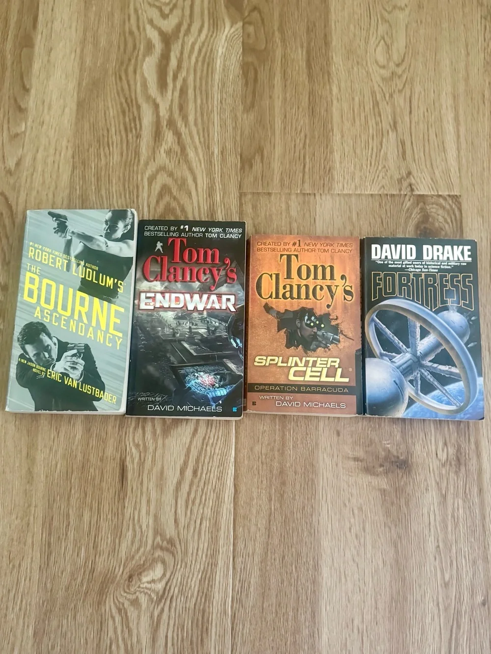 Action-Packed Thriller & Sci-Fi Book Bundle: Tom Clancy, Robert Ludlum, & David